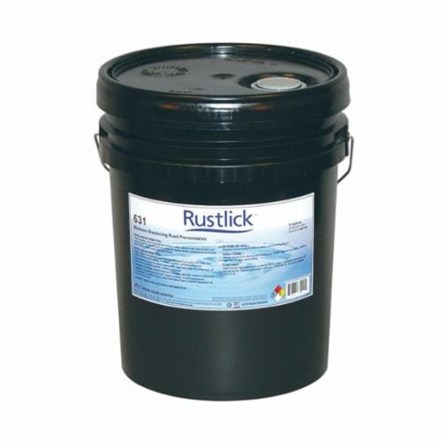 Rustlick™ 71051 631 Moisture Displacing Rust Preventative, 5 gal Pail, Liquid, Brown, 0.82